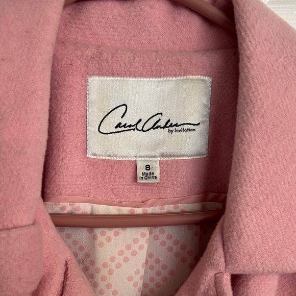 CAbi Pink Trench Coat with Bow Detail - Picture 2 of 3